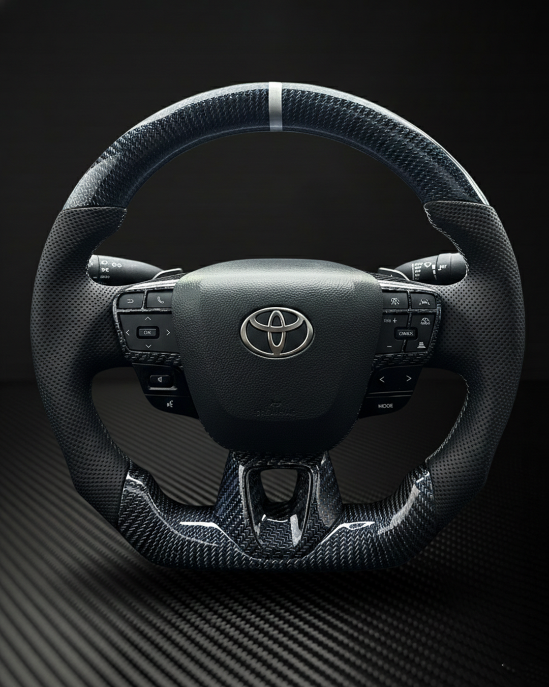 2025+ 9th Gen Toyota Camry Carbon Fiber Steering Wheel