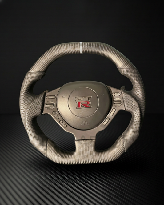 2009-2016 Nissan R35 GTR Carbon Fiber Steering Wheel