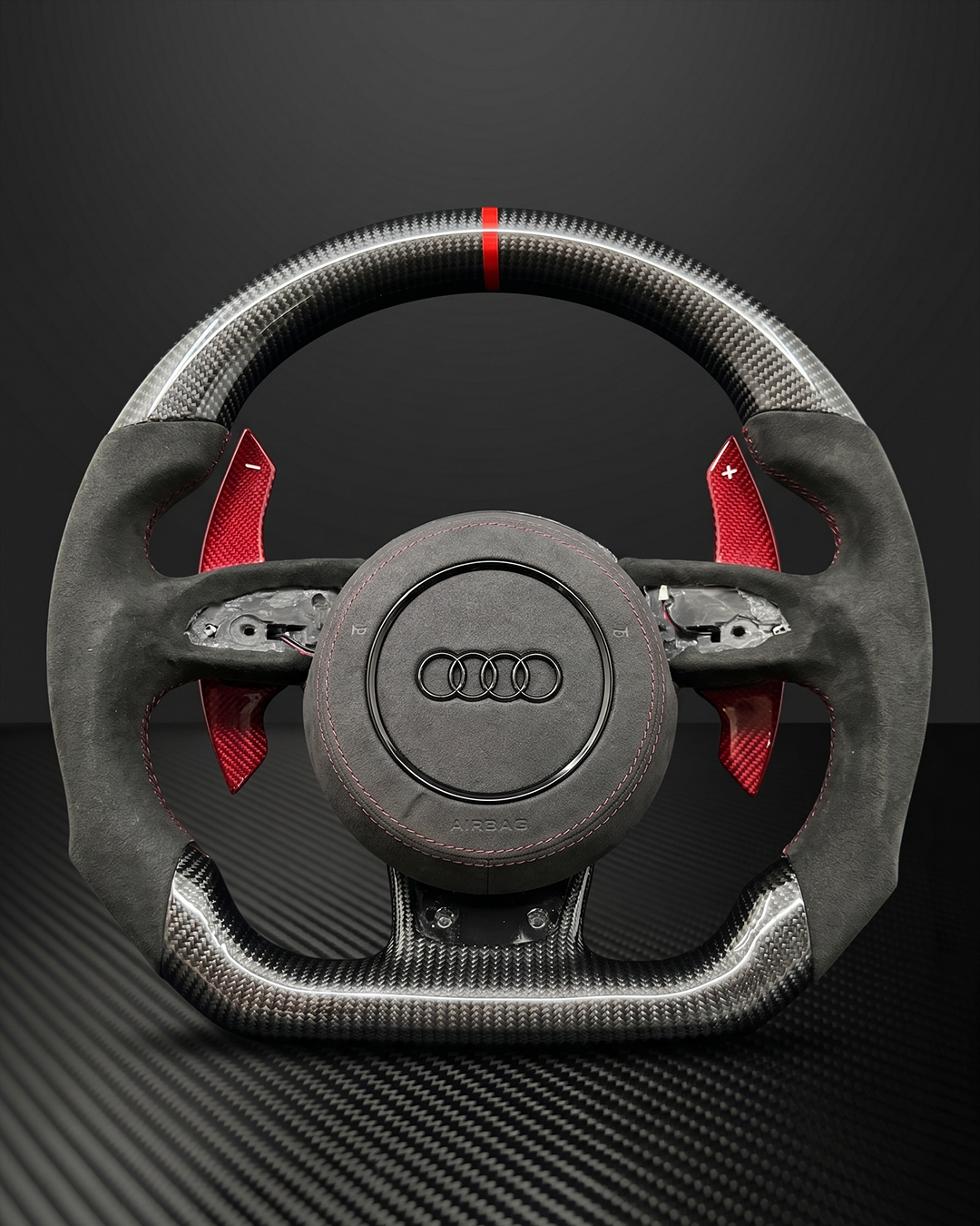 2012-2016 Audi B8.5 A/S/RS 3/4/5/6/7/8 Carbon Fiber Steering Wheel