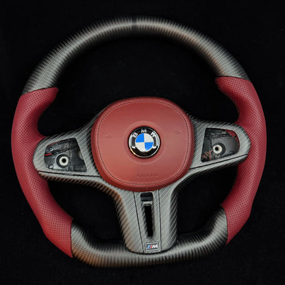 2018-2023 BMW F9X M5/M8 Carbon Fiber Steering Wheel