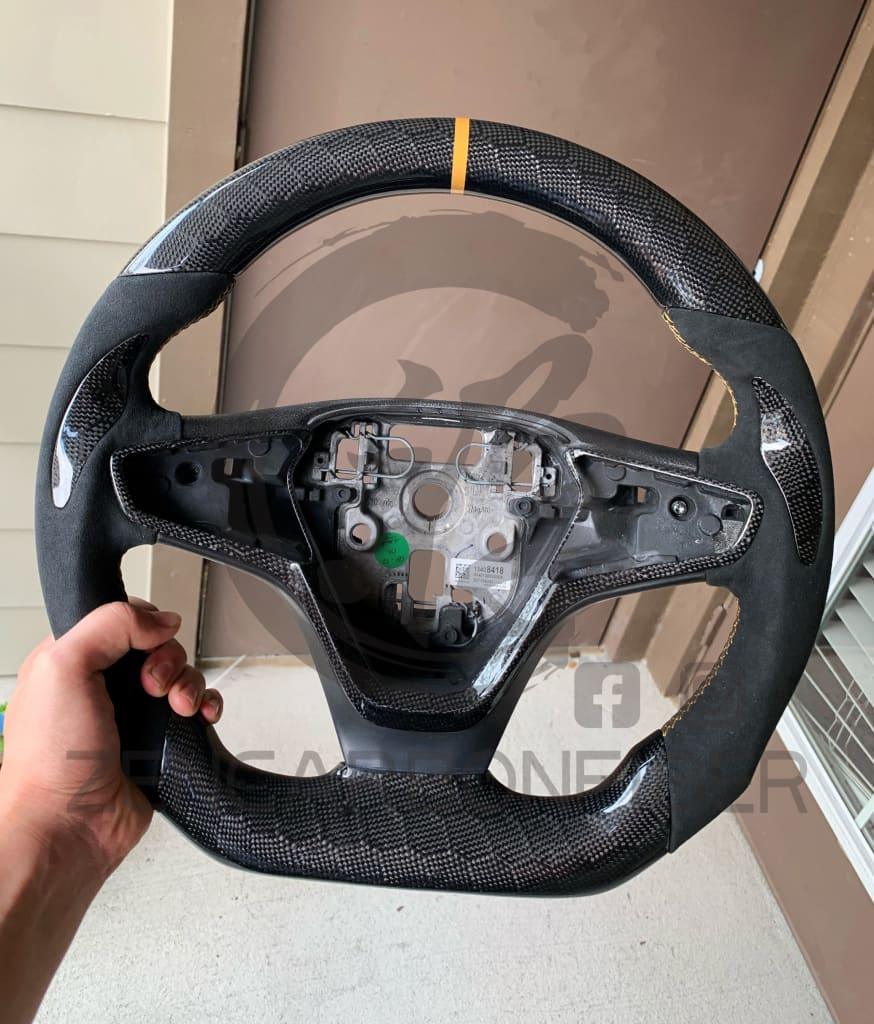 2016+ Chevrolet Cruze/Malibu Carbon Fiber Steering Wheel