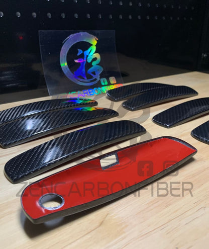 2011+ Dodge Charger/Challenger carbon fiber door handle covers