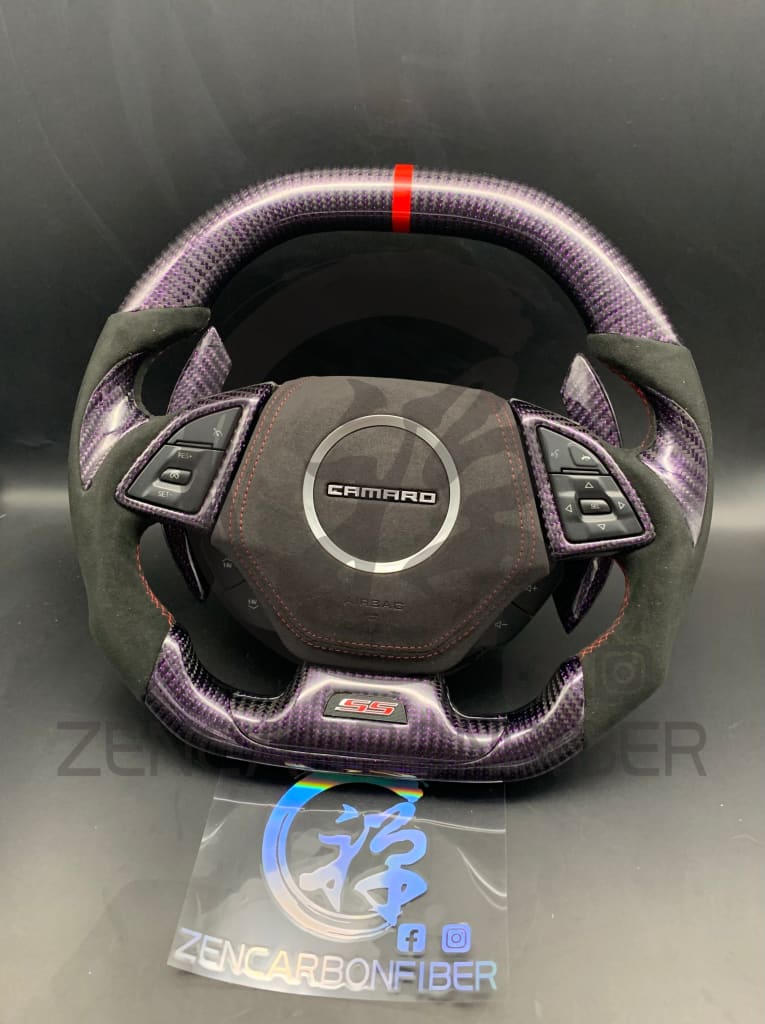2016+ Chevrolet Camaro Carbon Fiber Steering Wheel
