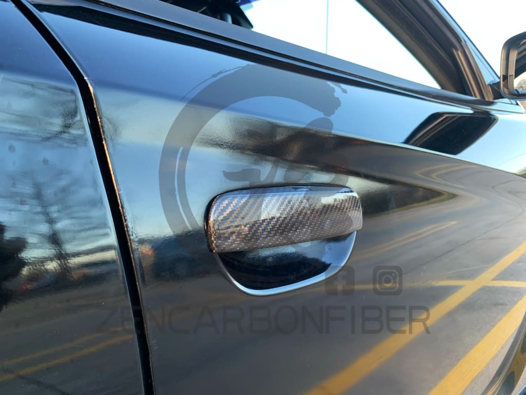 2011+ Dodge Charger/Challenger carbon fiber door handle covers