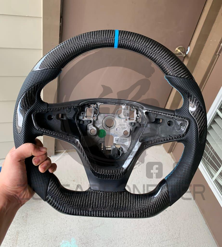 2016+ Chevrolet Cruze/Malibu Carbon Fiber Steering Wheel