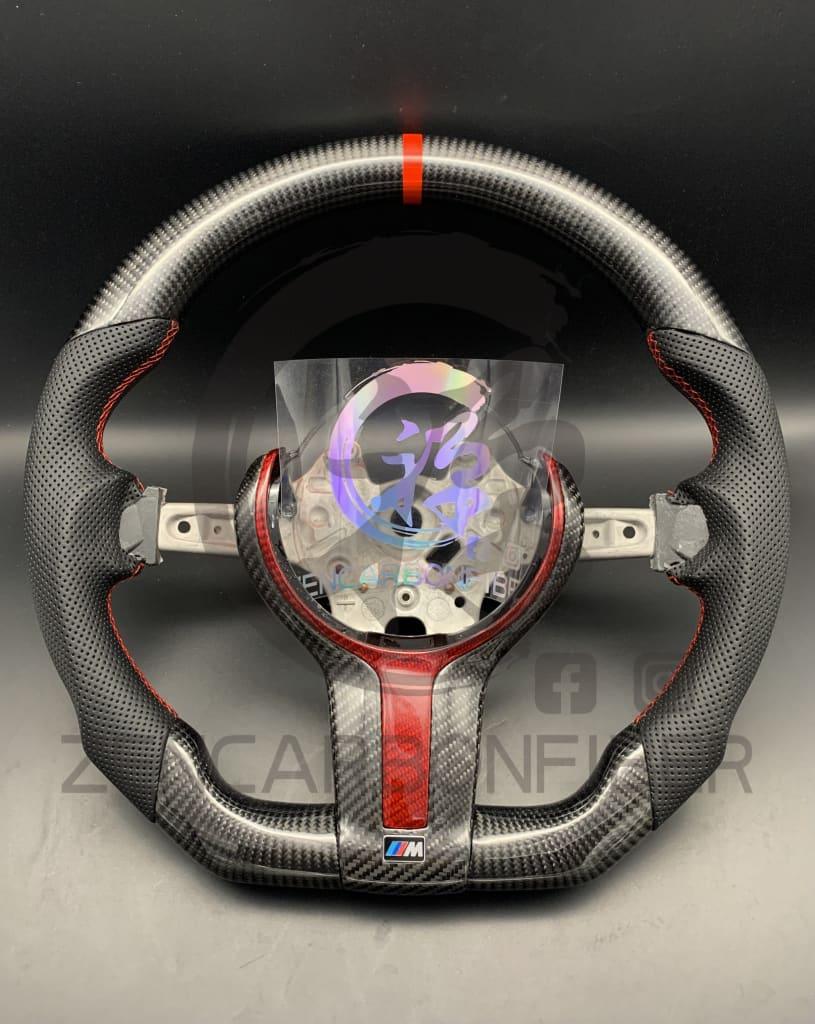 2012-2018 BMW F2X/F3X/F8X/F1X Carbon Fiber Steering Wheel