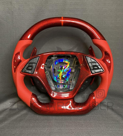 2014-2019 Chevrolet C7 Corvette Carbon Fiber Steering Wheel