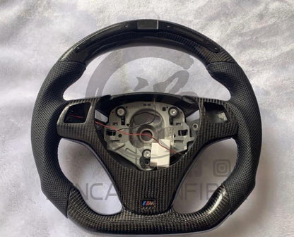 2006-2011 BMW E9X/E8X Sport Carbon Fiber Steering Wheel