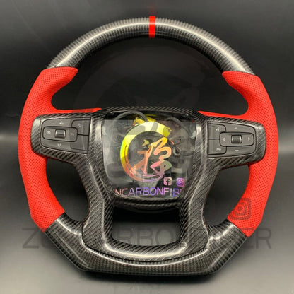 2019+ Chevrolet Silverado/GMC Sierra Carbon Fiber Steering Wheel