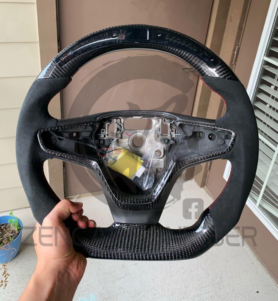 2016+ Chevrolet Cruze/Malibu Carbon Fiber Steering Wheel