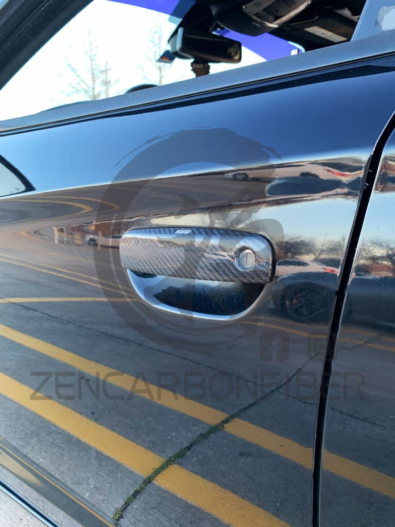 2011+ Dodge Charger/Challenger carbon fiber door handle covers