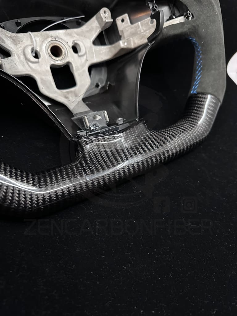 2012-2013 C6 Chevrolet Corvette Carbon Fiber Steering Wheel(Manual transmission ONLY)
