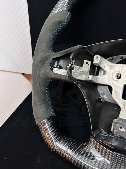 2012-2013 C6 Chevrolet Corvette Carbon Fiber Steering Wheel(Manual transmission ONLY)